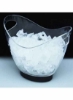 سطل یخ و انبر شفاف برای مهمانی ها سطل نوشیدنی 3.5 لیتری