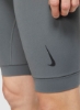 یوگا Dri-FIT Infinalon شورت خاکستری/مشکی آهنی