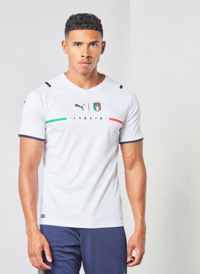 FIGC Away ماکت فوتبال تی شرت سفید