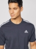 Essentials 3-Stripes T-Shirt Navy