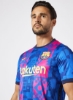 FC Barcelona 2021/22 Stadium Third Dri-FIT فوتبال تی شرت آبی