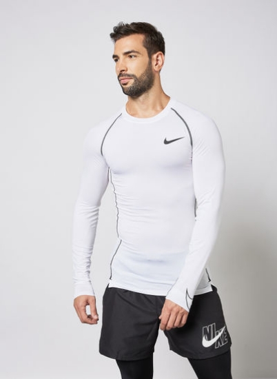 Pro Dri-FIT Tight-Fit Top White