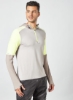 Dri-FIT Trail Running Top خاکستری/زرد