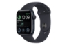 New Apple Watch SE GPS 44mm Midnight Aluminum Case with Midnight Sport Band - Regular