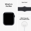 New Apple Watch SE GPS 44mm Midnight Aluminum Case with Midnight Sport Band - Regular
