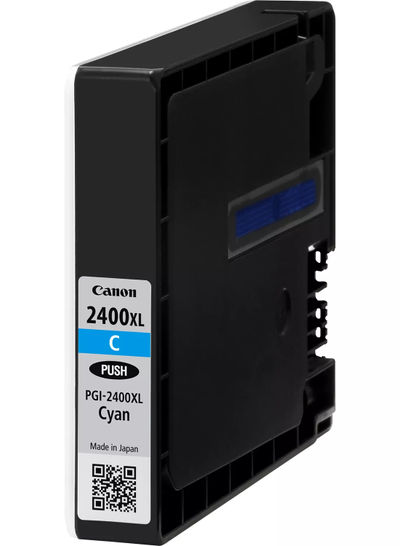 تصویر کارتریج جوهر PGI-2400XL فیروزه ای 