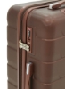 ست چرخ دستی چمدان اسپینر 3 تکه ABS قهوه ای 20/24/28 اینچ