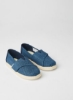 کفش‌های چسبناک پسرانه ماژولیکا آبی/سفید