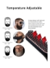 چند منظوره گرم کن ریش و شانه صاف کننده مو مشکی 26.2 x 5.2 x 8.2 سانتی متر