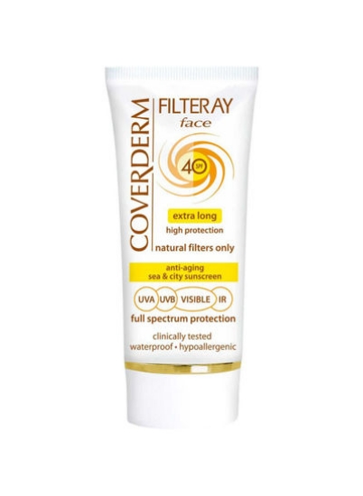 کرم صورت Filteray SPF40 رنگ قهوه ای نرم 50ml