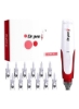 ست قلم میکرونیدلینگ حرفه ای Dr. Pen Ultima N2 Red/White/Clear