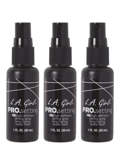 Pack Of 3 Pro.Setting HD Finishing Spray Clear