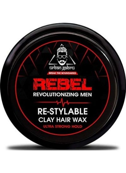موم رسی مدل موی Rebel برای مردان مشکی 85 گرم