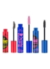 بزرگ شو! ریمل مژه، I Love Extreme Volume Mascara Blackproof Water 12ml، Get Big! ریمل مشکی ضدآب تقویت کننده حجم مژه ها، پودر فشرده مات کننده 11، ریمل مژه های دروغین T. 01 مشکی