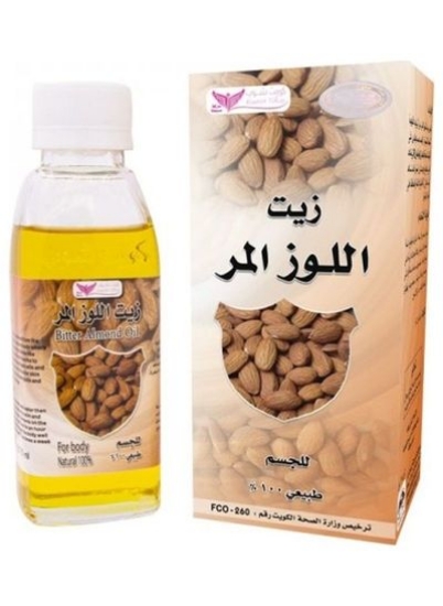 روغن بادام تلخ شفاف 125 میلی لیتر