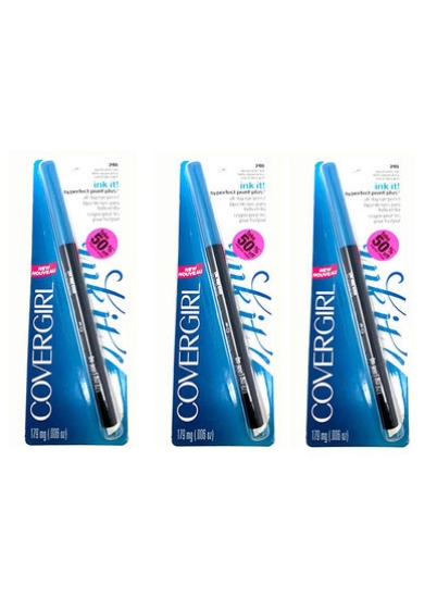 Covergirl Ink It! توسط پرفکت پوینت پلاس، جوهر آکوامارین [240] 0.006 اونس (بسته 3)