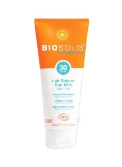 شیر آفتاب ارگانیک SPF 30 100 میلی لیتر