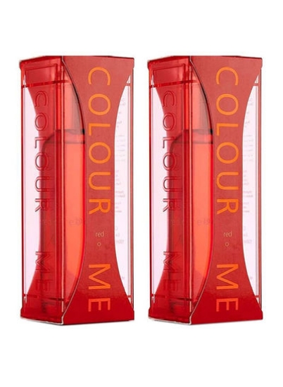 2-Pece Color Me Red EDT 100ml