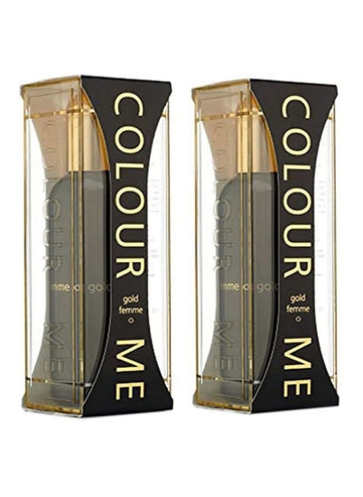 2 عددی Color Me Femme Gold EDT 100ml