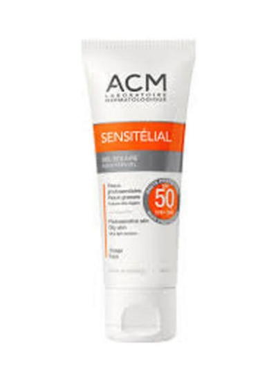 Sensitelial Gel Spf 50 Clear 40ml