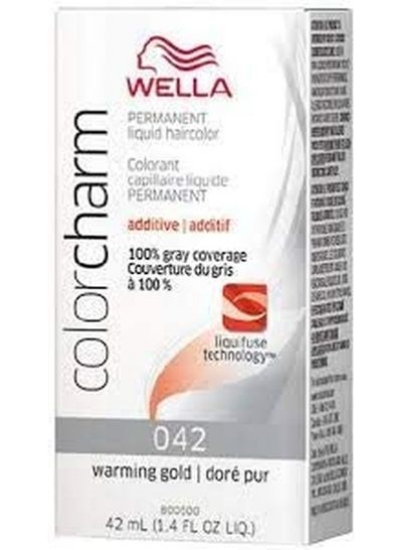 Colorcharm Permanent Liquid Hair Color 042 Warming Gold 42ml