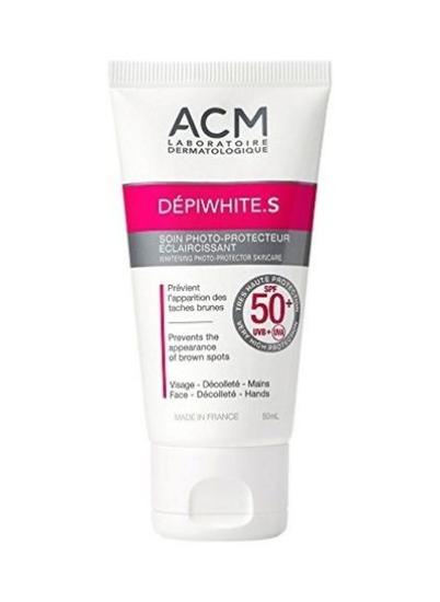 Depiwhite SPF 50 Whitening Photoprotector Lightning Skincare Cream Multicolour 50ml