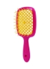 Super Brush Detangler Hair Brush صورتی/زرد