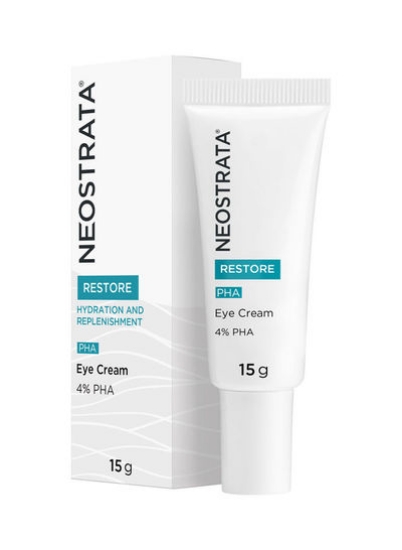 کرم مرطوب کننده دور چشم 4% PHA با اسید هیالورونیک 15 گرم