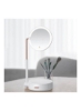 آینه آرایش روشن سری Smart Beauty با جعبه ذخیره سازی سفید