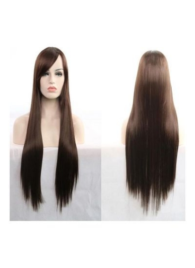 انیمه به سبک هاراجوکو Cosplay Wig Brown 80cm