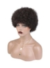 کلاه گیس فرفری زنانه Toocci Small Afro Kinky Fluffy Black 8 inch