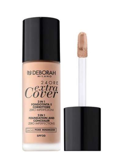 24Ore Extra Cover 2-In-1 Foundation And Concealer SPF20 02 Beige