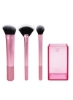 توسط Sam &amp; Nic Finish Sculpting Makeup Brush Set Pink/Black