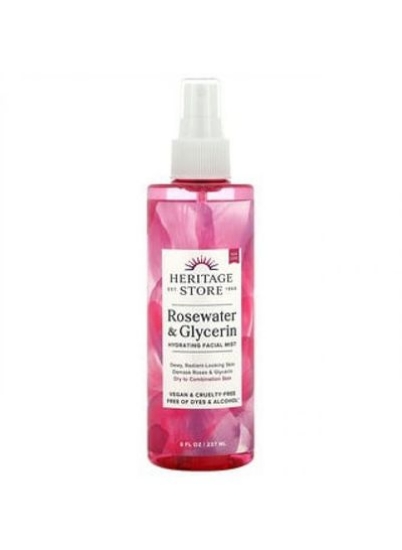 Heritage Store Rosewater &amp; Glycerin Hydrating Facial Mist 8 fl oz