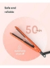 مینی صاف کننده مو با دمای قابل تنظیم 1/2 اینچ مینی مسطح برای موهای کوتاه اتو سرامیکی تورمالین مسافرتی کوچک با ولتاژ دوگانه و خاموش شدن خودکار