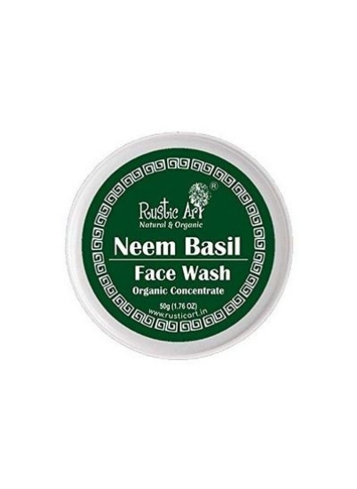 کنسانتره شستشوی صورت ریحان چریش برای پاکسازی عمیق; آنتی باکتریال ضد قارچ ; 50 گرم (بسته 3 عددی)