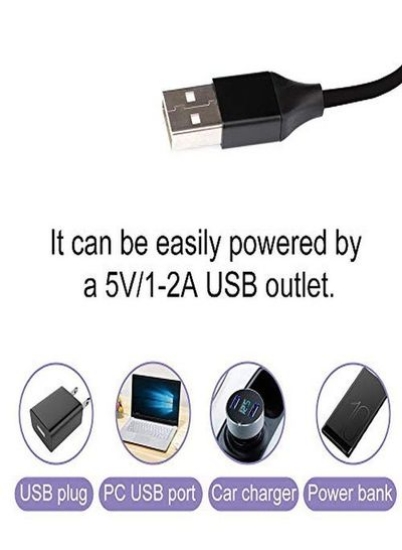 Ask, Usb Steam Compress گرم برای چشم های پف کرده, درمان گرم درمانی برای خشکی چشم, شالازیون, بلفاریت, گل مژه (سیاه)