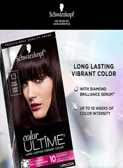 کرم رنگ مو Color Ultime، 1.3 Black Cherry (بسته بندی ممکن است متفاوت باشد)