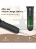برس صاف کننده مو برس صاف کننده شارژی برای زنان مردانه مینی قابل حمل صاف کننده مو شانه قابل شارژ باتری 5000Mah و 3 تنظیم دما