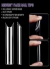 Re Nail Tips C Curve Nail Tips 200Pcs Nail Extra Long Tips Nail Cover Nail Tips Clear Xxl Nail Tips نوک های بلند برای ناخن های اکریلیک با کیف برای Nail Salon اندازه های Diy10