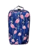 کیف نگهداری لوازم آرایشی با محفظه قابل تنظیم - فلامینگو آبی تیره