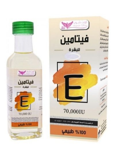 روغن ویتامین E شفاف 100 میلی لیتر