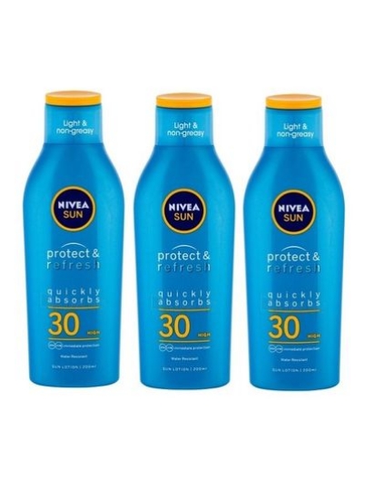 بسته 3 تایی لوسیون ضد آفتاب Protect and Refresh 200ml