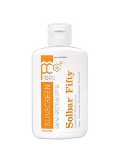 کرم ضد آفتاب ضدآفتاب با طیف وسیع Spf 50 کرم محافظ 4 اونس مایع