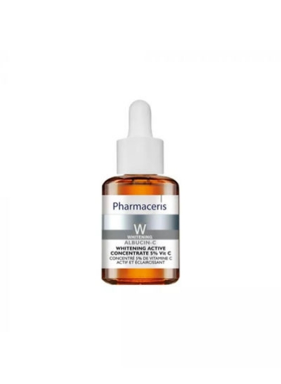 W Albucin-C Whitening Active Concentrate 5% ویتامین C سرم 30 میلی لیتر