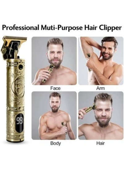 مدل موی حرفه ای مردانه، اصلاح کننده موی بلند، اصلاح ریش، اصلاح موی شارژی، شارژی، نمایشگر LED، اصلاح ریش مردانه و آرایشگاه ها