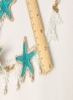 تاج گل عروسی تابستانی بوهمیا برای مهمانی زنانه تزیینات ستاره دریایی ستاره دریایی پری دریایی بند مو لوازم جانبی مو پری دریایی لباس عروس دریایی (رنگ 2)