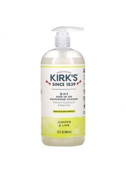 پاک کننده تغذیه کننده سر تا پا کرکز 3 در 1 Juniper &amp; Lime 32 fl oz