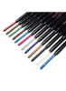 قلم خط چشم رنگی، قلم ابرو، مداد سایه چشم، خط لب، پد پلک، ابزار آرایش مداد 12 عددی (چند رنگ)
