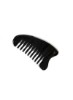 Ox Horn Combs ماساژور Guasha شانه ضد استاتیک تخته خراش دادن مو شانه صاف کننده مو برای سفر به خانه